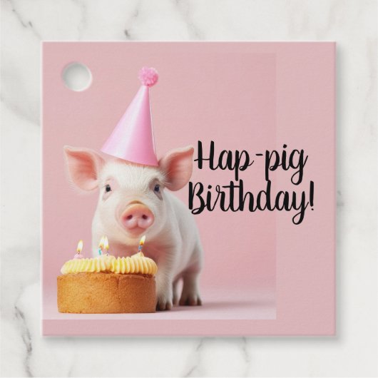 豚誕生日! フェイバータグ (正面)