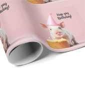 豚誕生日! ラッピングペーパー (ロールコーナー)