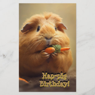 豚誕生日! 便箋