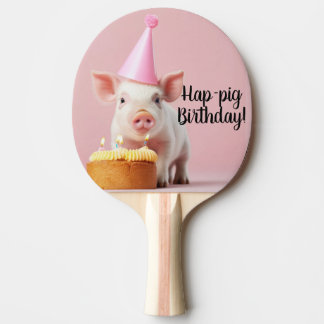 豚誕生日! 卓球ラケット