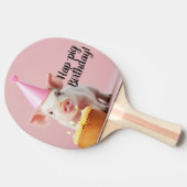 豚誕生日! 卓球ラケット (横)