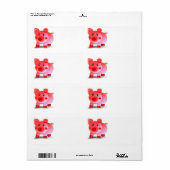 豚豚 ラベル (フルシート)