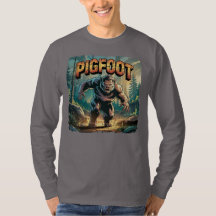 豚足のイラスト - 豚のビッグフットが面白くて怖い