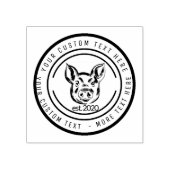 豚農家 ラバースタンプ (インプリント)