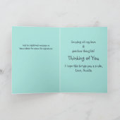 豚間抜け納屋周囲の庭おもしろい考えのスタック カード (内部)