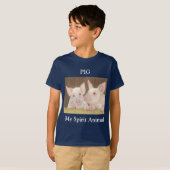 豚霊動物 Tシャツ (正面フル)