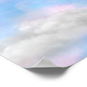 豚飛んでいるが羽を成長 ポスター (角)