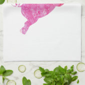 豚飛んでいるが飛ぶとき キッチンタオル (折り畳み)