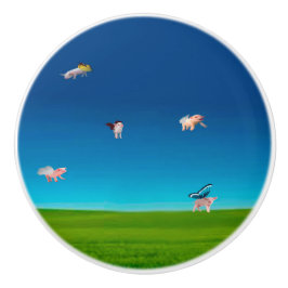 豚飛んでいるのノブ セラミックノブ