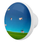 豚飛んでいるのノブ セラミックノブ (右)