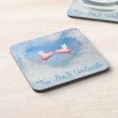 豚飛んでいるの真の愛は信じ難い コースター (左側)