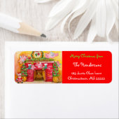 豚飛んでいるの飾住所 シール (インサイチュ)