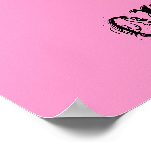 豚飛んでいるの ポスター (角)