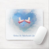 豚飛んでいるキス – 信じられないほどの愛マウスパッド マウスパッド (マウス)