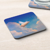 豚飛んでいるコースター コースター (左側)