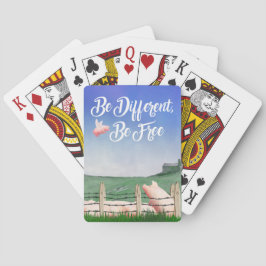 豚飛んでいるビー違う トランプ