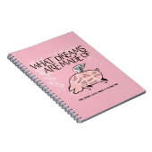 豚飛んでいる切り ノートブック (右側)