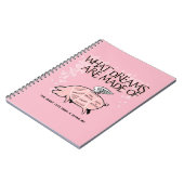 豚飛んでいる切り ノートブック (左側)