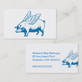 豚飛んでいる名刺 名刺 (正面/裏面)