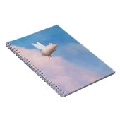 豚飛んでいる手帳 ノートブック (右側)