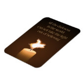 豚飛んでいる蝋燭火炎磁石 マグネット (左側)