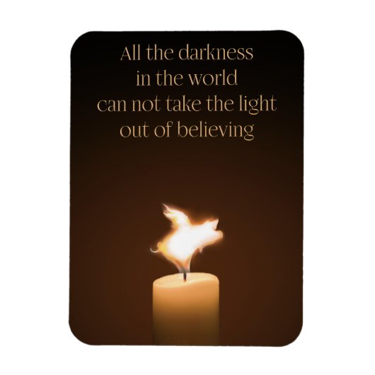 豚飛んでいる蝋燭火炎磁石 マグネット (縦)