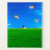 豚飛んでいる螺旋手帳 プランナー手帳 (裏面)