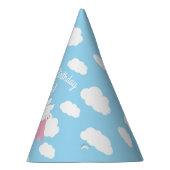 豚飛んでいる誕生日パーティー パーティーハット (右)