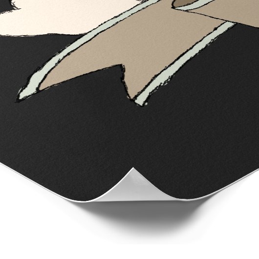 豚飛んでいる隊 ポスター (角)