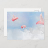 豚飛んでいる類 ポストカード (正面/裏面)