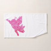 豚飛んでいる、浴室の装飾、豚 バスタオルセット (ハンドタオル)