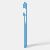 豚飛んでいる – 青い翼を持つかわいい子豚 Case-Mate iPhoneケース (裏面 / 左)