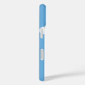 豚飛んでいる – 青い翼を持つかわいい子豚 Case-Mate iPhoneケース (裏面 / 右)