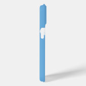 豚飛んでいる – 青い翼を持つかわいい子豚 Case-Mate iPhoneケース (裏面 / 右)