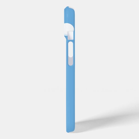 豚飛んでいる – 青い翼を持つかわいい子豚 Case-Mate iPhoneケース (裏面 / 左)