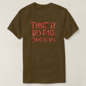 豚1 Tシャツ (デザイン正面)
