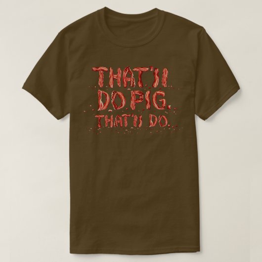 豚1 Tシャツ (デザイン正面)