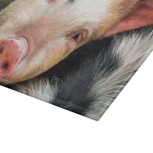 豚 カッティングボード (角)