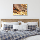 豚 キャンバスプリント (インサイチュ (寝室))