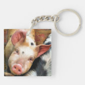 豚 キーホルダー (裏面)