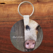豚 キーホルダー (正面)