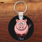 豚 キーホルダー (正面)