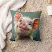 豚 クッション (ブランケット)