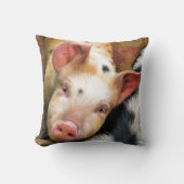 豚 クッション (正面)