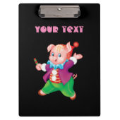 豚 クリップボード (正面)