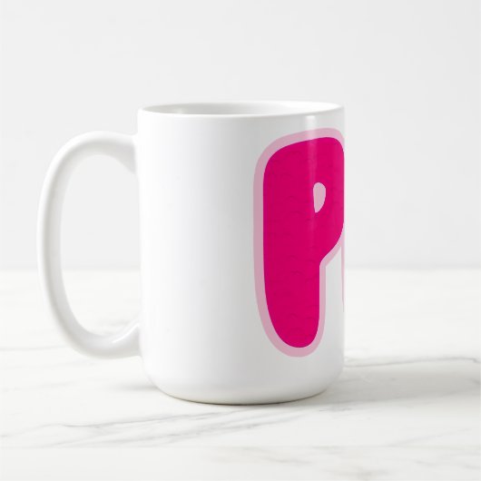 豚 コーヒーマグカップ (左)