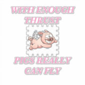 豚 シール (正面)