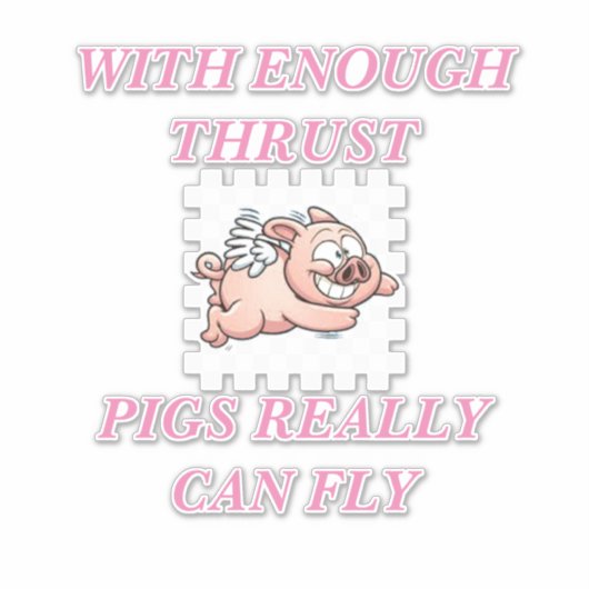 豚 シール (正面)