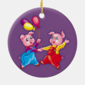 豚 セラミックオーナメント (裏面)