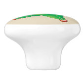 豚 セラミックノブ (側面)